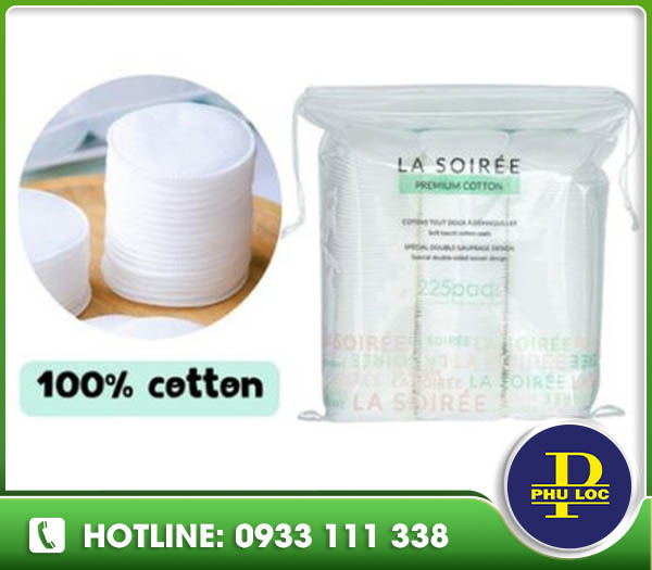 Sản xuất bông tẩy trang